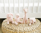 Linen Animal Rattles
