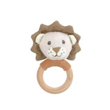 SAFARI SWADDLE & LION RATTLE GIFT SET