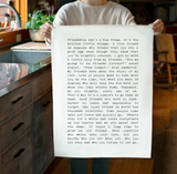 FRIENDSHIP TEA TOWEL