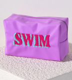 "Swim" Zip Pouch