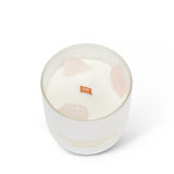 Rose Quartz Crystal Small Candle