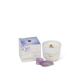Amethyst Crystal Mini Candle