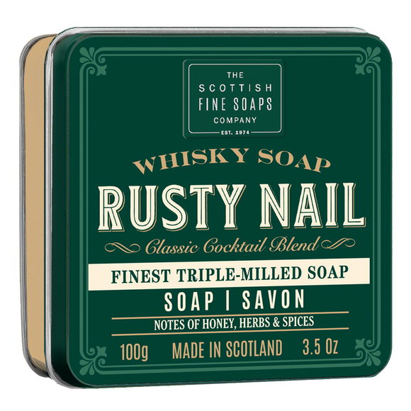 Rusty Nail Soap In A Tin