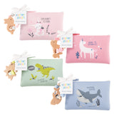 Silicone Teether With Pouch - Bunny