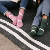 Grey Terry Tie Dye Pima Socks