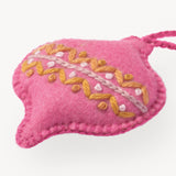 Hand-Embroidered Ornament: Antique