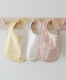 Bib Set of 3 Stripes Away Petal