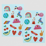 Top Banana Temporary Tattoos (2 Sheets)