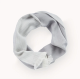 Reversible Alpaca Seamless Scarf: London Fog