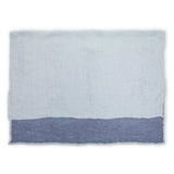 Crinkle Cotton Baby Blanket in Blue