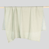 Crinkle Cotton Baby Blanket in Mint