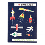 Space Age Temporary Tattoos (2 Sheets)