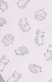 Hedgehog Print Kimono Sleeper