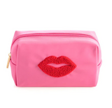 "Lips" Zip Pouch - small