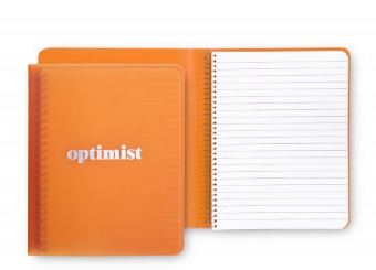 Optimist Concealed Spiral Notebook