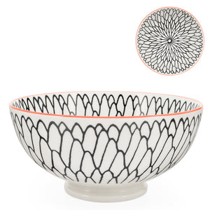 Dahlia Kiri Porcelain Dia Bowl