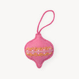 Hand-Embroidered Ornament: Antique
