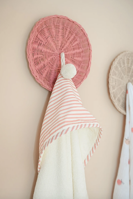 Hooded Towel Stripes Away Petal – Presentations Gifts