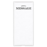 Notepaper in Acrylic Tray - Leave A Message