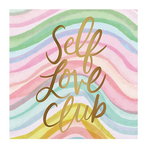 Beverage Napkins - Self Love Club