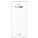 Notepaper in Acrylic Tray - Love Notes
